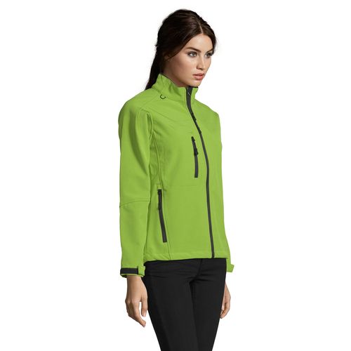 absenta verde SOFTSHELL CON CREMALLERA PARA MUJER SOL'S ROXY