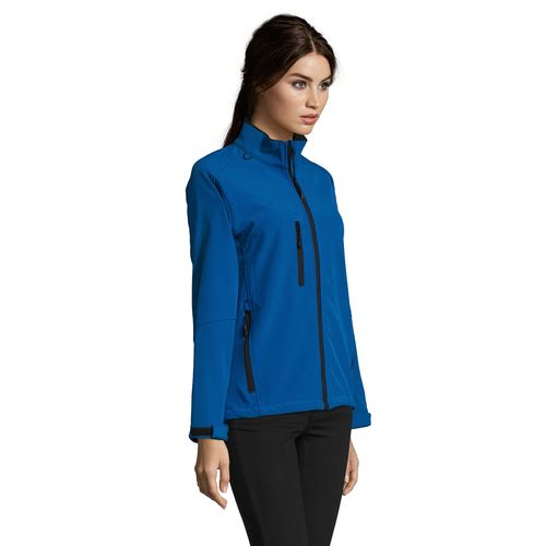 azulón SOFTSHELL CON CREMALLERA PARA MUJER SOL'S ROXY