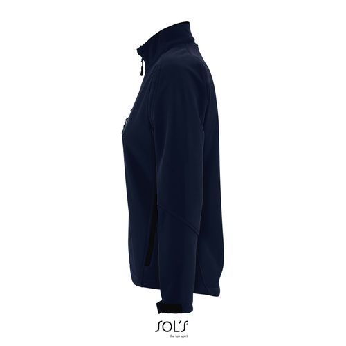 azul abismo SOFTSHELL CON CREMALLERA PARA MUJER SOL'S ROXY