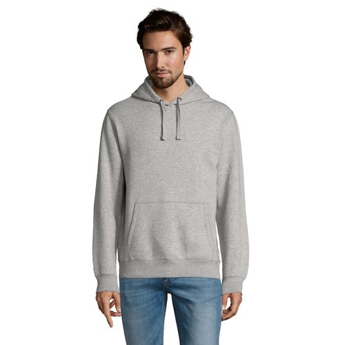 gris chiné SUDADERA CON CAPUCHA SOL'S SPENCER