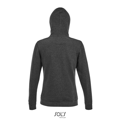antracita chiné SUDADERA CON CAPUCHA DE MUJER SOL'S SPENCER WOMEN
