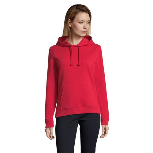 red SUDADERA CON CAPUCHA DE MUJER SOL'S SPENCER WOMEN