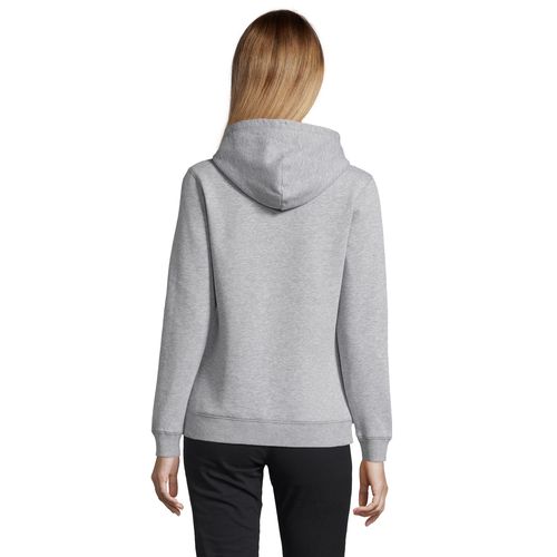 gris chiné SUDADERA CON CAPUCHA DE MUJER SOL'S SPENCER WOMEN