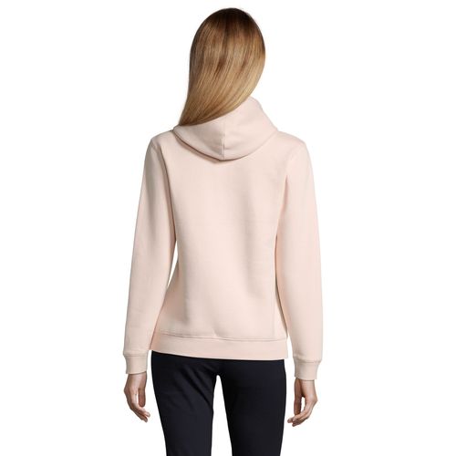 rosa cremoso SUDADERA CON CAPUCHA DE MUJER SOL'S SPENCER WOMEN