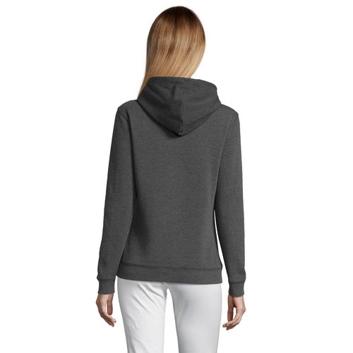 antracita chiné SUDADERA CON CAPUCHA DE MUJER SOL'S SPENCER WOMEN