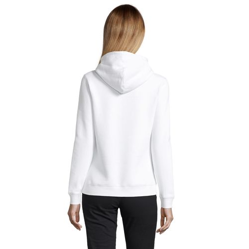 white SUDADERA CON CAPUCHA DE MUJER SOL'S SPENCER WOMEN