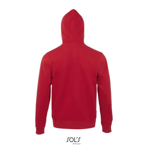 red SUDADERA CON CREMALLERA Y CAPUCHA PARA HOMBRE SOL'S SPIKE MEN