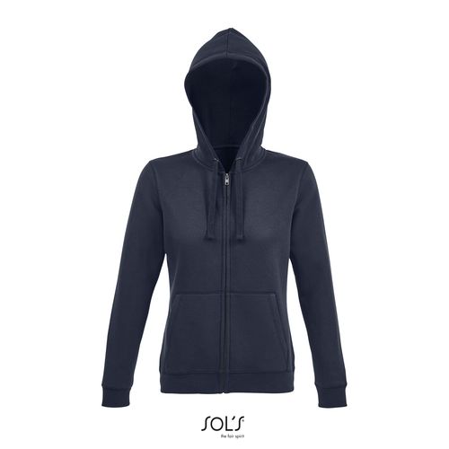 marina francesa SUDADERA CON CREMALLERA Y CAPUCHA DE MUJER SOL'S SPIKE WOMEN
