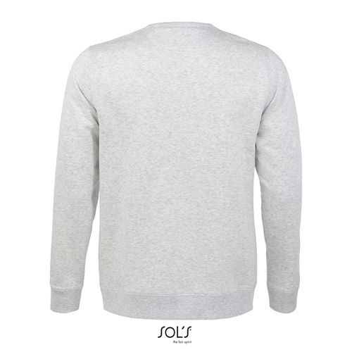 blanco chiné SUDADERA DE CUELLO REDONDO SOL'S SULLY