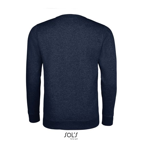 azul denim chiné SUDADERA DE CUELLO REDONDO SOL'S SULLY