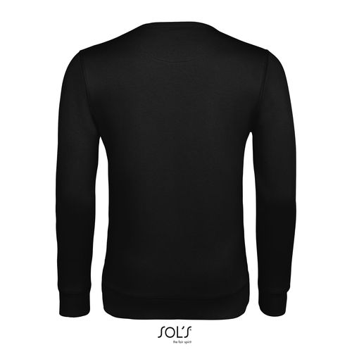 black SUDADERA DE CUELLO REDONDO SOL'S SULLY