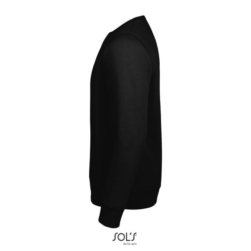 black SUDADERA DE CUELLO REDONDO SOL'S SULLY