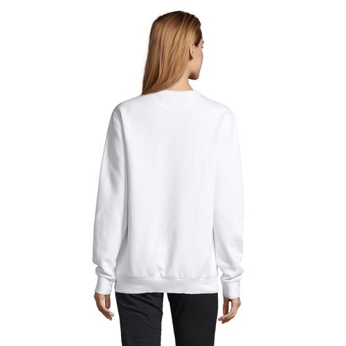white SUDADERA DE MUJER CON CUELLO REDONDO SOL'S SULLY WOMEN
