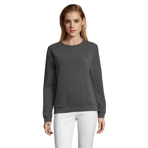 antracita chiné SUDADERA DE MUJER CON CUELLO REDONDO SOL'S SULLY WOMEN