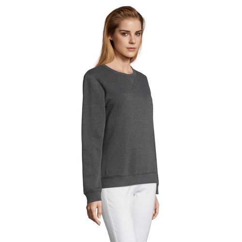 antracita chiné SUDADERA DE MUJER CON CUELLO REDONDO SOL'S SULLY WOMEN