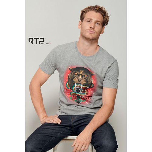 TEE-SHIRT HOMME COUPE COUSU MANCHES COURTES RTP APPAREL COSMIC 155 MEN