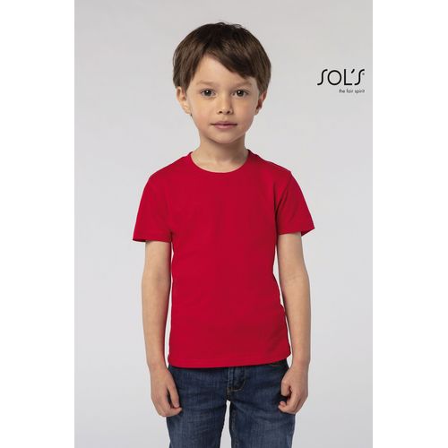 TEE-SHIRT ENFANT JERSEY COL ROND AJUSTÉ SOL'S PIONEER KIDS