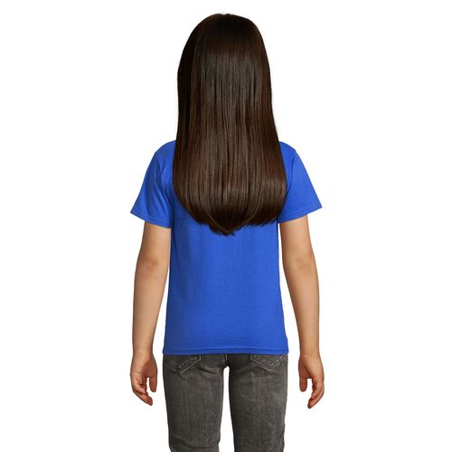 azulón CAMISETA AJUSTADA DE CUELLO REDONDO PARA NIÑOS SOL'S PIONEER KIDS