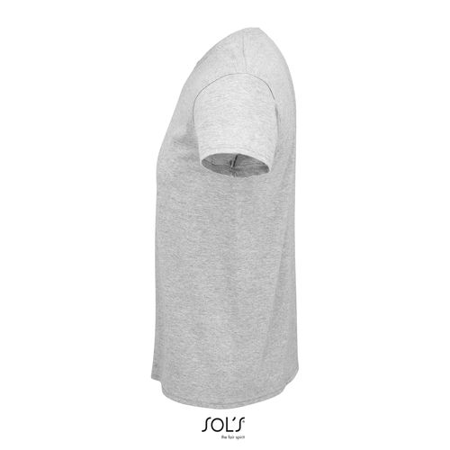 gris chiné CAMISETA UNISEX AJUSTADA DE CUELLO REDONDO SOL'S EPIC