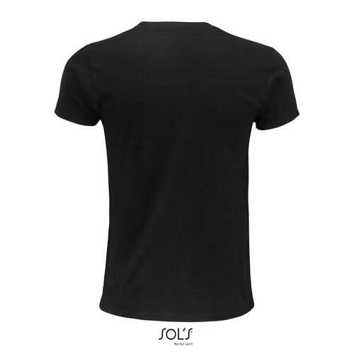 negro produndo CAMISETA UNISEX AJUSTADA DE CUELLO REDONDO SOL'S EPIC