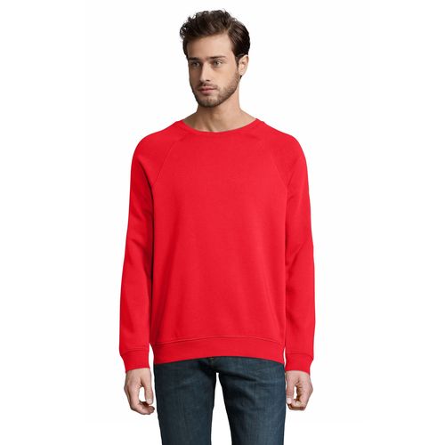 red SUDADERA UNISEX DE CUELLO REDONDO SOL'S SPACE
