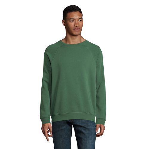 verde botella SUDADERA UNISEX DE CUELLO REDONDO SOL'S SPACE