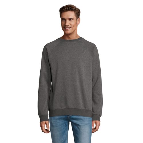 antracita chiné SUDADERA UNISEX DE CUELLO REDONDO SOL'S SPACE