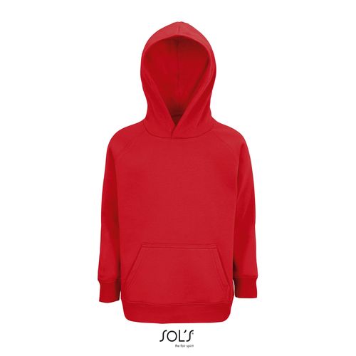 red SUDADERA CON CAPUCHA PARA NIÑOS SOL'S STELLAR KIDS