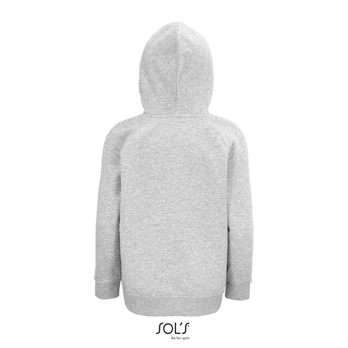 gris chiné SUDADERA CON CAPUCHA PARA NIÑOS SOL'S STELLAR KIDS