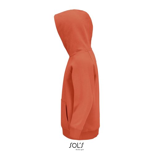naranja oscuro SUDADERA CON CAPUCHA PARA NIÑOS SOL'S STELLAR KIDS