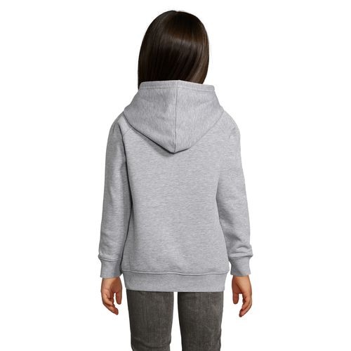 gris chiné SUDADERA CON CAPUCHA PARA NIÑOS SOL'S STELLAR KIDS