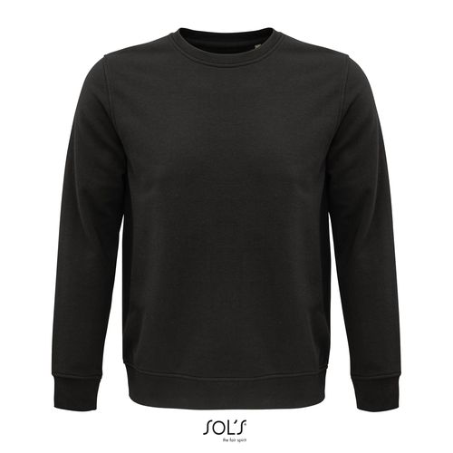 antracita oscuro SUDADERA UNISEX DE CUELLO REDONDO SOL'S COMET