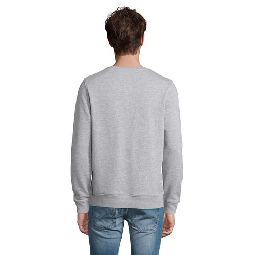 gris chiné SUDADERA UNISEX DE CUELLO REDONDO SOL'S COMET
