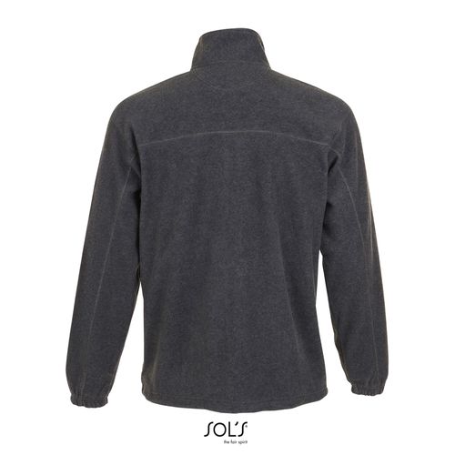 gris chiné CHAQUETA CON CREMALLERA PARA HOMBRE SOL'S NORTH