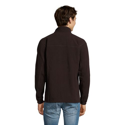 chocolate oscuro CHAQUETA CON CREMALLERA PARA HOMBRE SOL'S NORTH