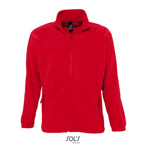 red CHAQUETA CON CREMALLERA PARA HOMBRE SOL'S NORTH