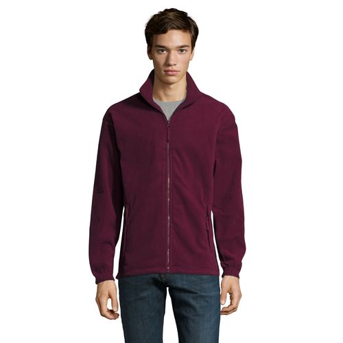 burdeos CHAQUETA CON CREMALLERA PARA HOMBRE SOL'S NORTH