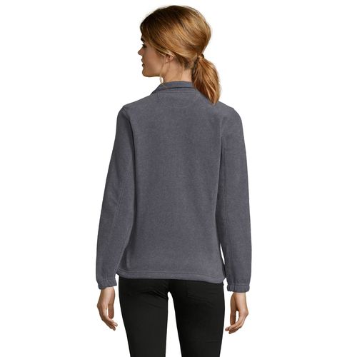 gris chiné CHAQUETA POLAR CON CREMALLERA PARA MUJER SOL'S NORTH WOMEN