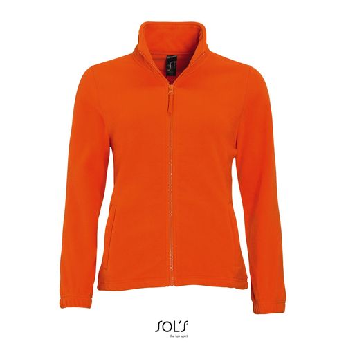 orange CHAQUETA POLAR CON CREMALLERA PARA MUJER SOL'S NORTH WOMEN