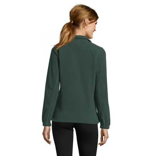 verde abeto CHAQUETA POLAR CON CREMALLERA PARA MUJER SOL'S NORTH WOMEN