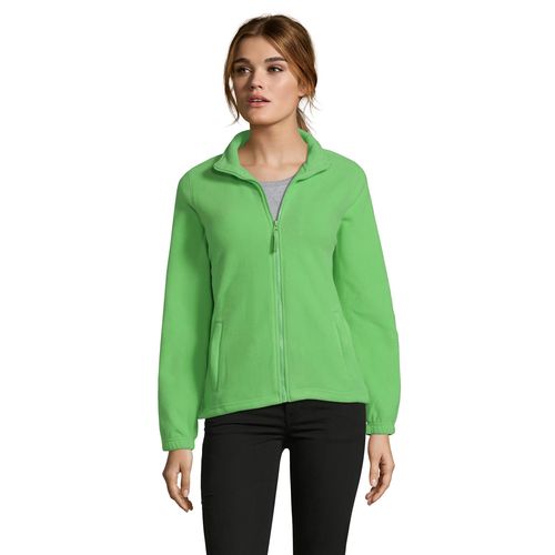 verde lima CHAQUETA POLAR CON CREMALLERA PARA MUJER SOL'S NORTH WOMEN