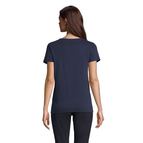 azul marino CAMISETA MUJER CUELLO REDONDO MADE IN FRANCE ATF LOLA