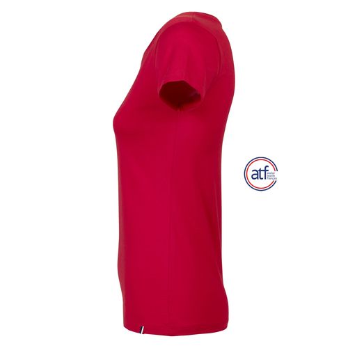 red CAMISETA MUJER CUELLO REDONDO MADE IN FRANCE ATF LOLA