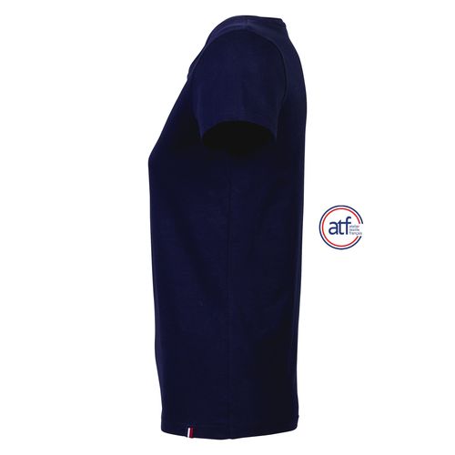 azul marino CAMISETA MUJER CUELLO REDONDO MADE IN FRANCE ATF LOLA