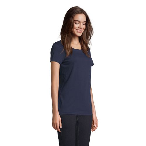 azul marino CAMISETA MUJER CUELLO REDONDO MADE IN FRANCE ATF LOLA