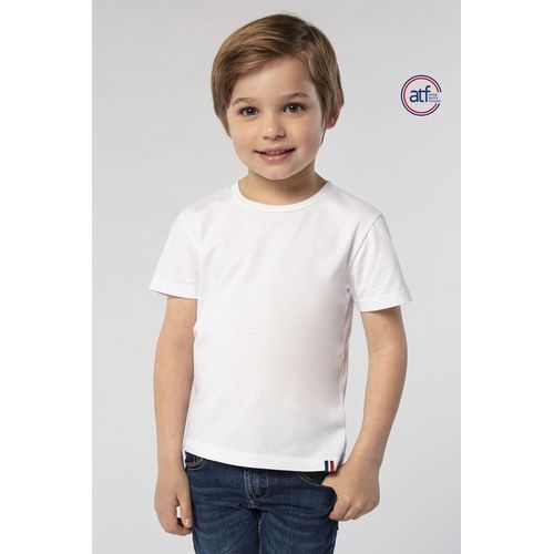 TEE-SHIRT ENFANT COL ROND MADE IN FRANCE ATF LOU