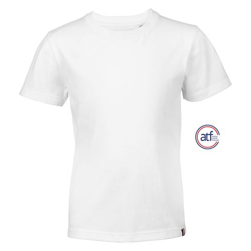 TEE-SHIRT ENFANT COL ROND MADE IN FRANCE ATF LOU