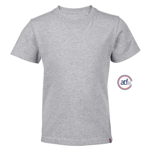 TEE-SHIRT ENFANT COL ROND MADE IN FRANCE ATF LOU