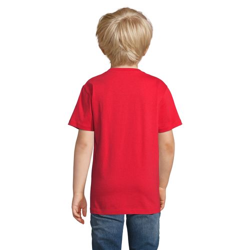 red CAMISETA NIÑO CUELLO REDONDO FABRICADA EN FRANCIA ATF LOU