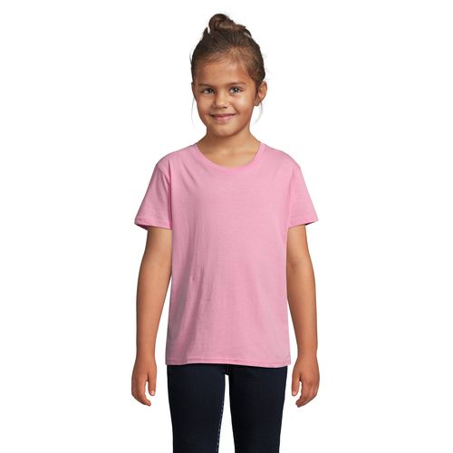 rosa orquídea CAMISETA AJUSTADA DE CUELLO REDONDO PARA NIÑOS SOL'S CRUSADER KIDS